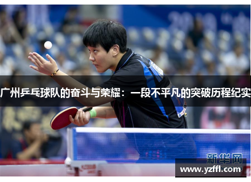 广州乒乓球队的奋斗与荣耀：一段不平凡的突破历程纪实